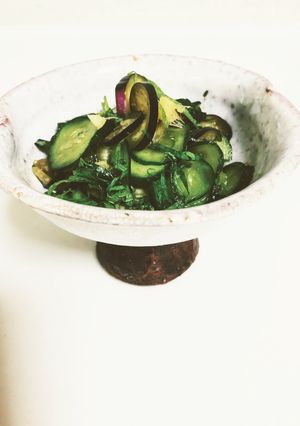 なすとキュリの和え物 時短料理-レシピのメイン写真