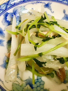 シャリっと大根×豆苗の地中海サラダ-レシピのメイン写真