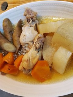 さっぱりと手羽元と大根の醤油煮(圧力鍋)-レシピのメイン写真