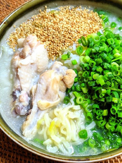 参鶏湯ラーメン-レシピのメイン写真