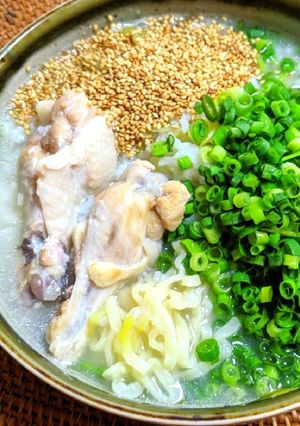 参鶏湯ラーメン-レシピのメイン写真