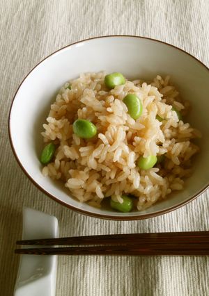 夏限定 枝豆(茶豆)の混ぜご飯-レシピのメイン写真