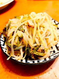 水菜としらたきの梅炒め-レシピのメイン写真
