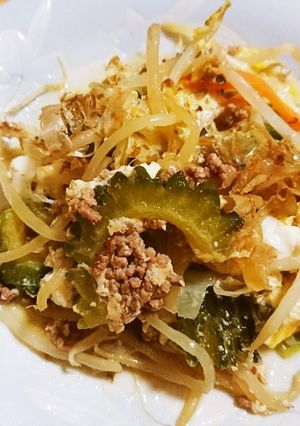 挽肉とカット野菜で簡単ゴーヤチャンプルー-レシピのメイン写真