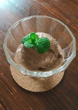 余った100ml生クリーム♡チョコアイス-レシピのメイン写真