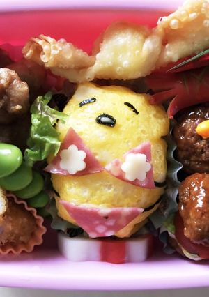 簡単ぐでたまキャラ弁 夏バージョン-レシピのメイン写真