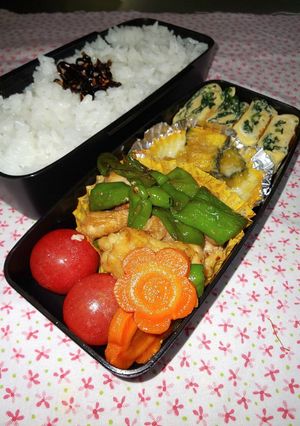野菜たっぷり男子弁当 56-レシピのメイン写真