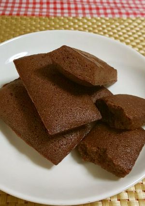 ★簡単！美味しい＊チョコフィナンシェ＊♪-レシピのメイン写真