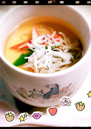 ☆つるんっ♪２層の冷製茶わん蒸し☆-レシピのメイン写真