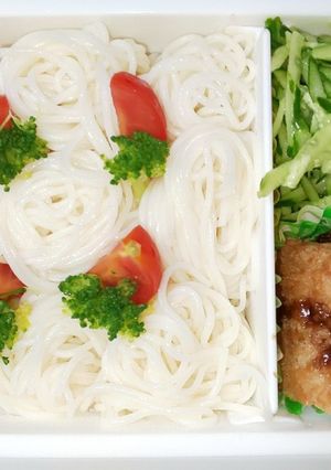 こどもも夏はそうめん弁当-レシピのメイン写真