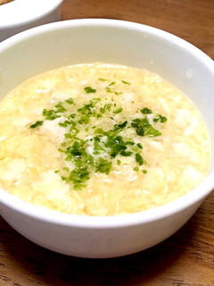 【離乳食】卵と豆腐のスープ-レシピのメイン写真