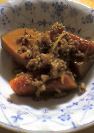 かぼちゃのピリ辛炒め煮-レシピのメイン写真