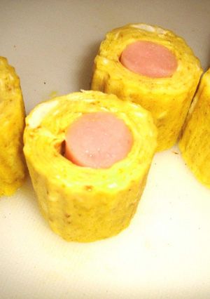 ☆★お弁当！ギョニソ♡カレー玉子焼き★☆-レシピのメイン写真