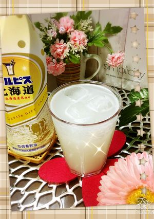 カルピス北海道でカルピスソーダ❤︎❤︎-レシピのメイン写真