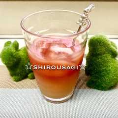A picture of 簡単♬トマトとオレンジのカクテルジュース.