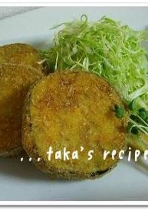 大きなナスのフライ-レシピのメイン写真