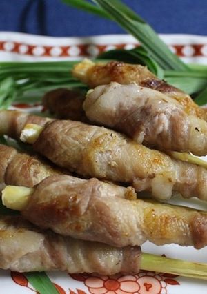 レモングラスにブタ肉巻-レシピのメイン写真