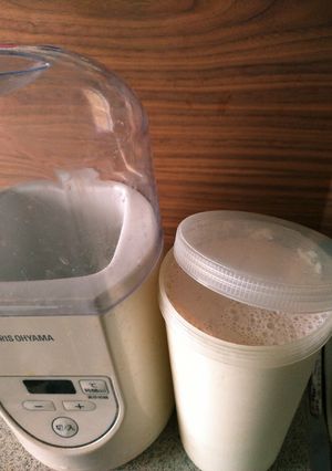 ヨーグルトメーカーで簡単豆乳ヨーグルト-レシピのメイン写真