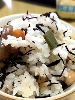 アレンジメニュー ひじきごはん-レシピのメイン写真