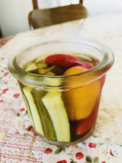 柿酢のピクルス-レシピのメイン写真