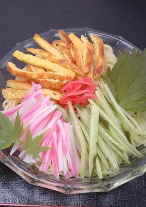 色鮮やか！なると入りさっぱり冷やし中華-レシピのメイン写真