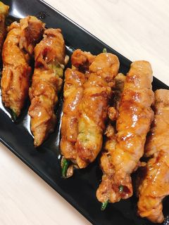 オクラの肉巻き-レシピのメイン写真