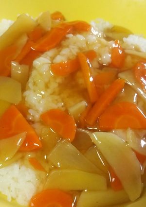 甘酢あんかけ丼-レシピのメイン写真