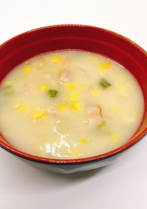 【病院】コーンチャウダー【給食】-レシピのメイン写真