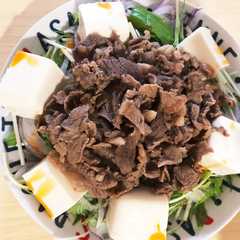 水菜と牛肉のサラダ-レシピのメイン写真