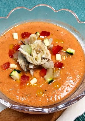スモークさば入り’ガスパチョ’-レシピのメイン写真