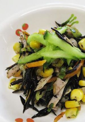 保育園の給食❁コーンとひじきのサラダ-レシピのメイン写真