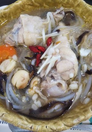 手羽元でサムゲタン風スープ(圧力鍋使用)-レシピのメイン写真