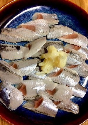 イワシの酢締め-レシピのメイン写真