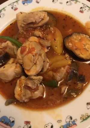 チキンと夏野菜のトマト煮-レシピのメイン写真