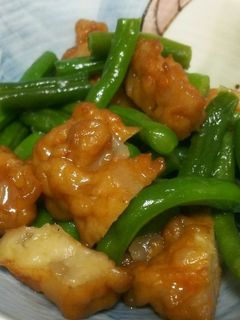 いんげんとはんぺんの煮物-レシピのメイン写真