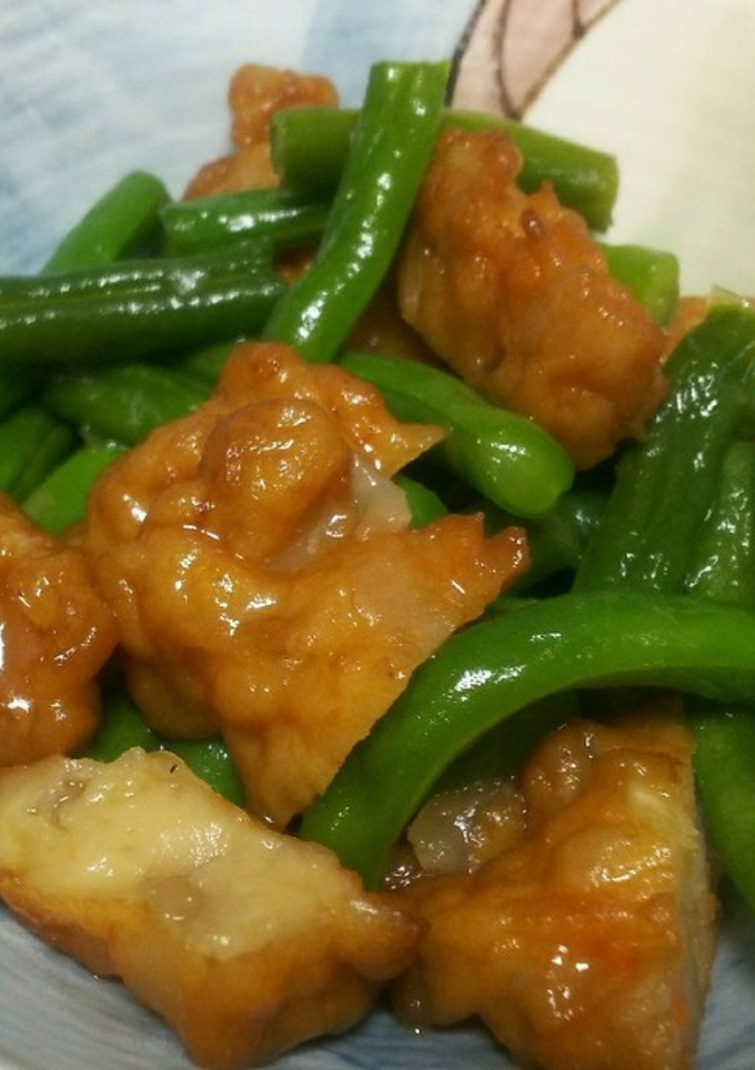 いんげんとはんぺんの煮物-レシピのメイン写真