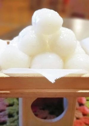 ★おやつにも！米粉・上新粉でお月見団子★-レシピのメイン写真