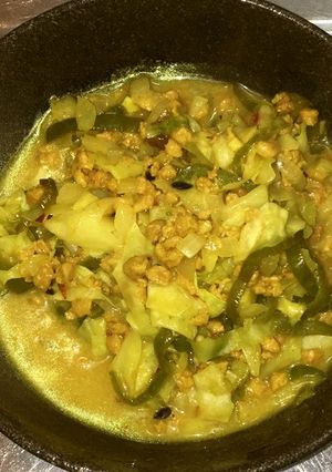 大豆挽き肉とピーマンのドライカレー風-レシピのメイン写真