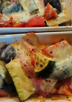 簡単！夏野菜のチーズ焼き-レシピのメイン写真