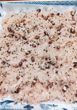 お赤飯(圧力鍋を使って) 2-レシピのメイン写真