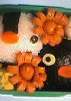 ピングー&ピンガ(キャラ弁)-レシピのメイン写真