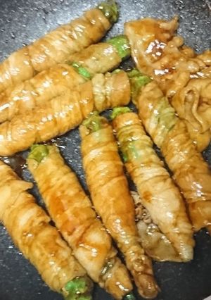 肉巻きオクラ-レシピのメイン写真