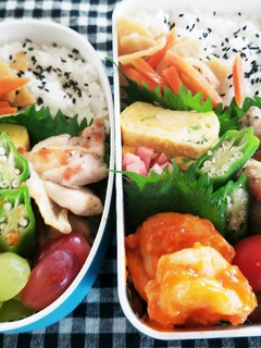 男子大学生、私のお弁当❤2-レシピのメイン写真