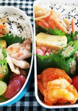 男子大学生、私のお弁当❤2-レシピのメイン写真