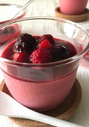 甘酸っぱくて美味しい♪ラズベリームース-レシピのメイン写真