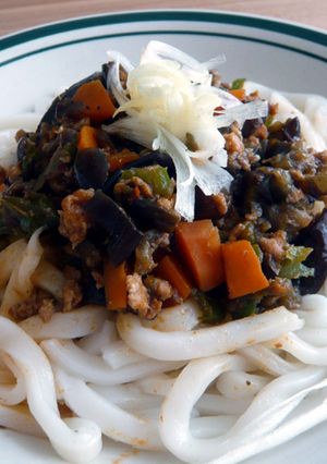 ジャージャーうどん-レシピのメイン写真