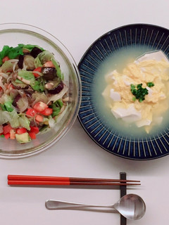 とうふとたまごのスープ-レシピのメイン写真