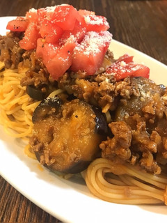 フレッシュトマト♡ボロネーゼ風パスタ-レシピのメイン写真