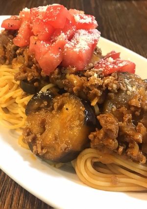 フレッシュトマト♡ボロネーゼ風パスタ-レシピのメイン写真