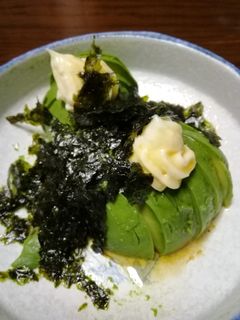 アボカドの韓国海苔和え-レシピのメイン写真